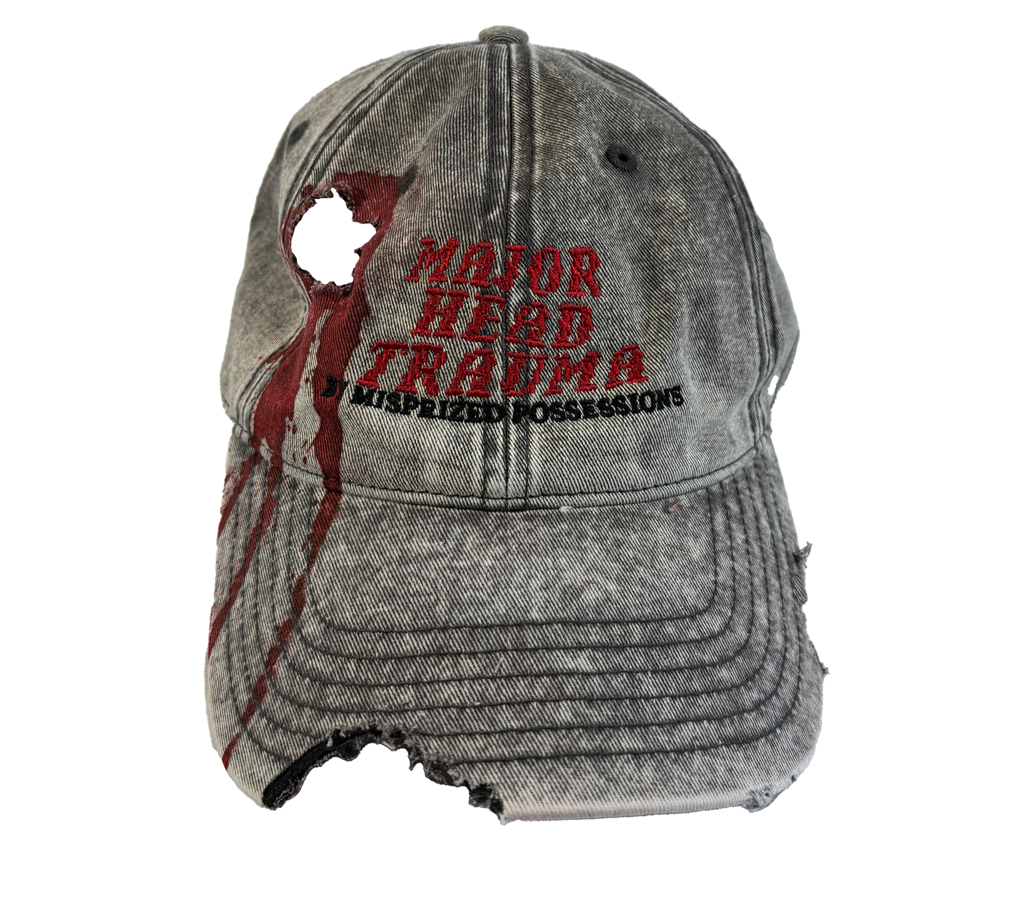 Major Head Trauma Hat Denim