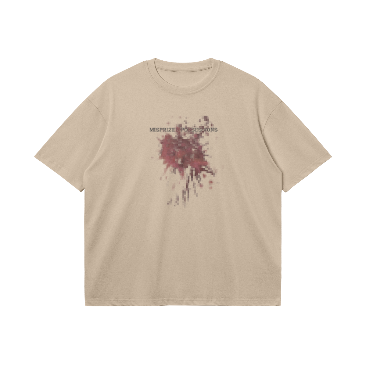 Terminally Online LOW RES Tee Tan