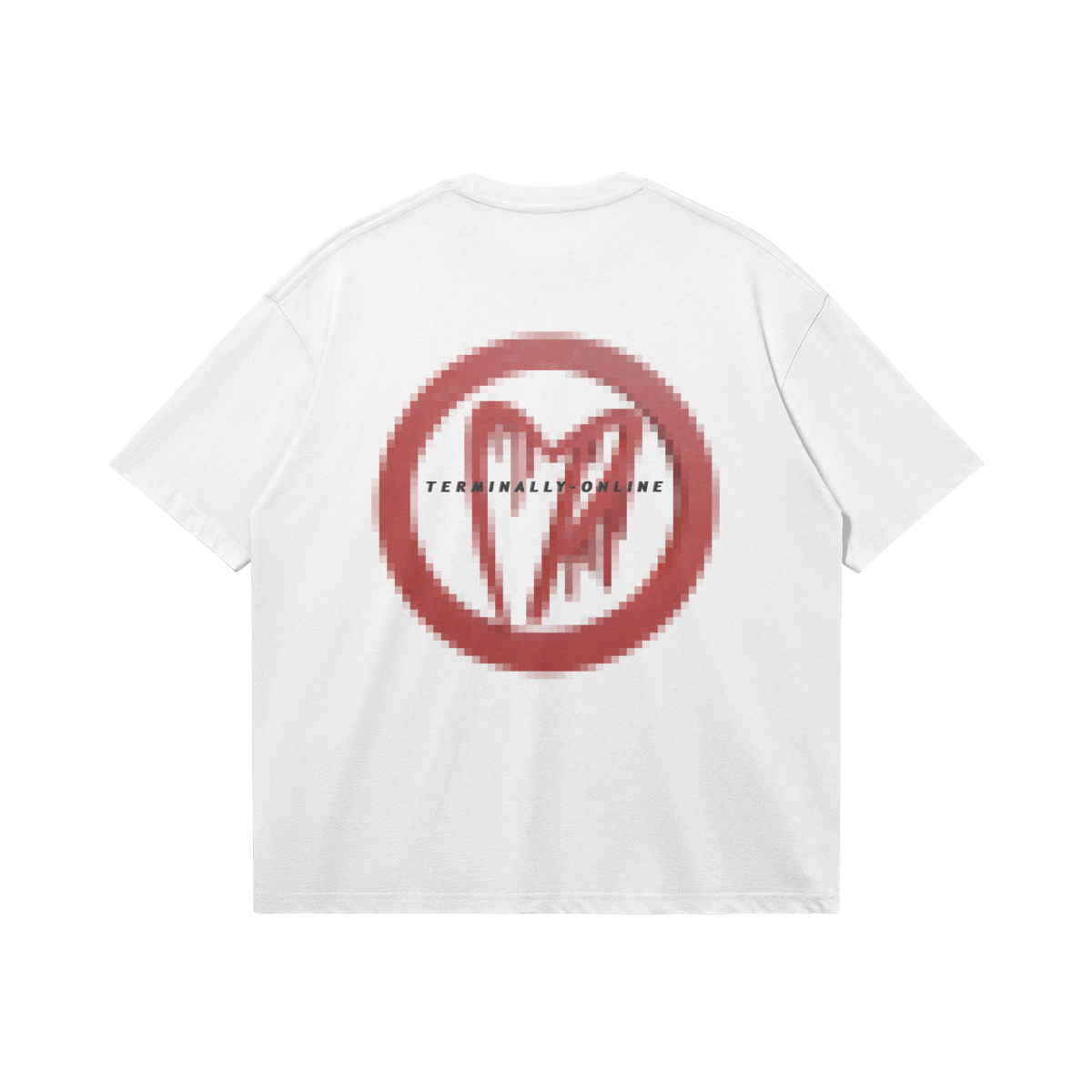 Terminally Online LOW RES Tee White