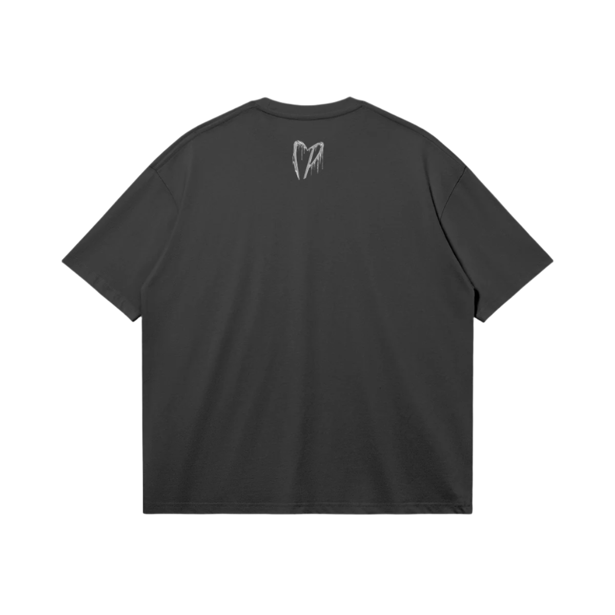 Spiked Metal Logo Tee Black