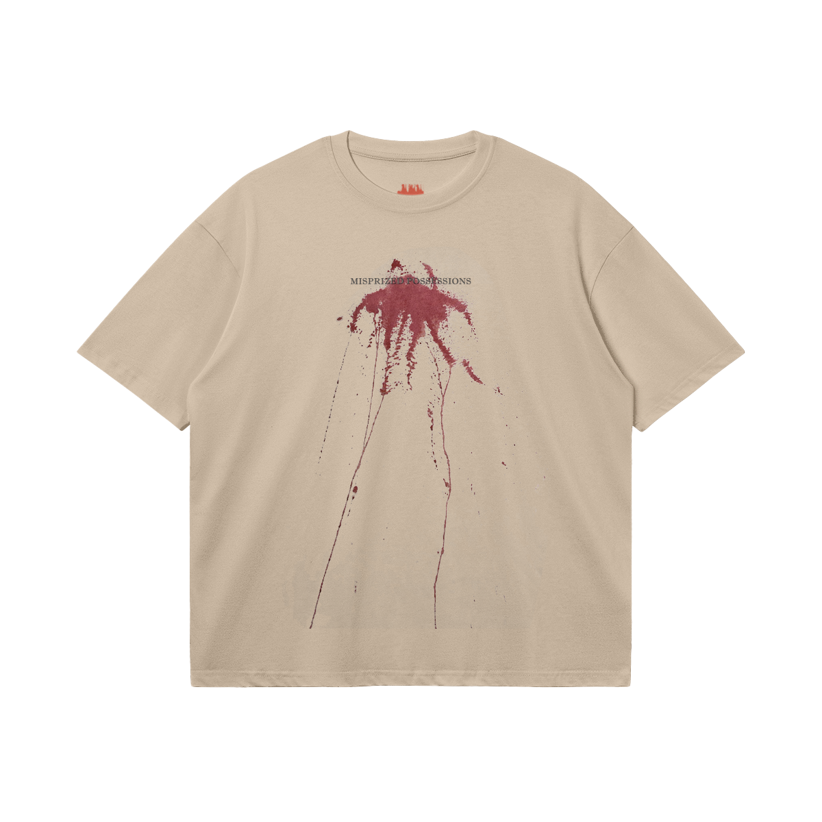 Minor Heart Trauma Tee Tan