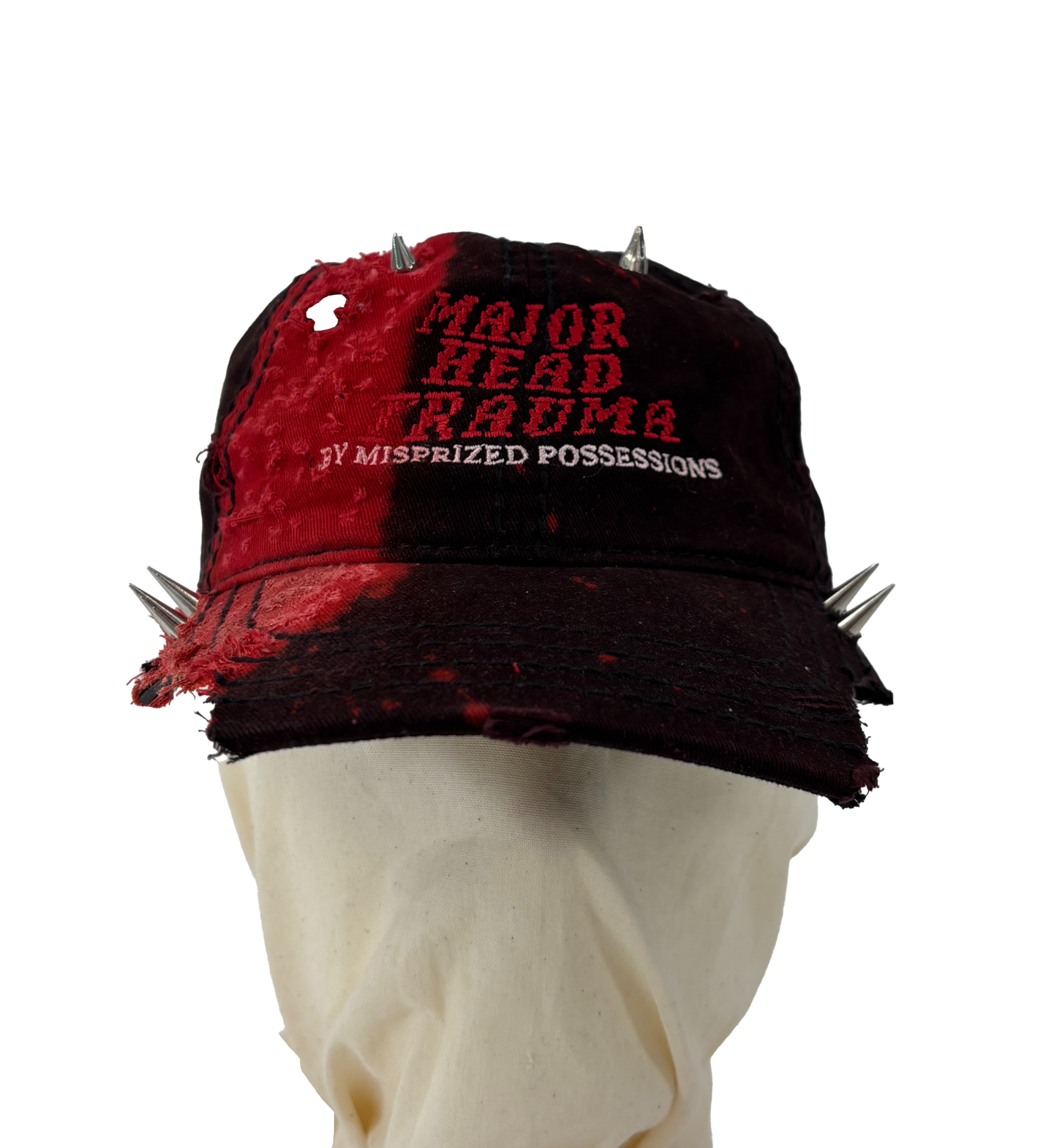 Major Head Trauma Black Distressed Pattern Restock