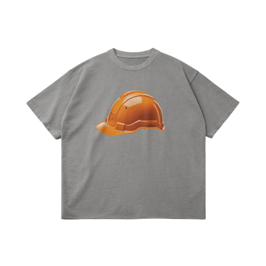 Hard Hat Tee Grey