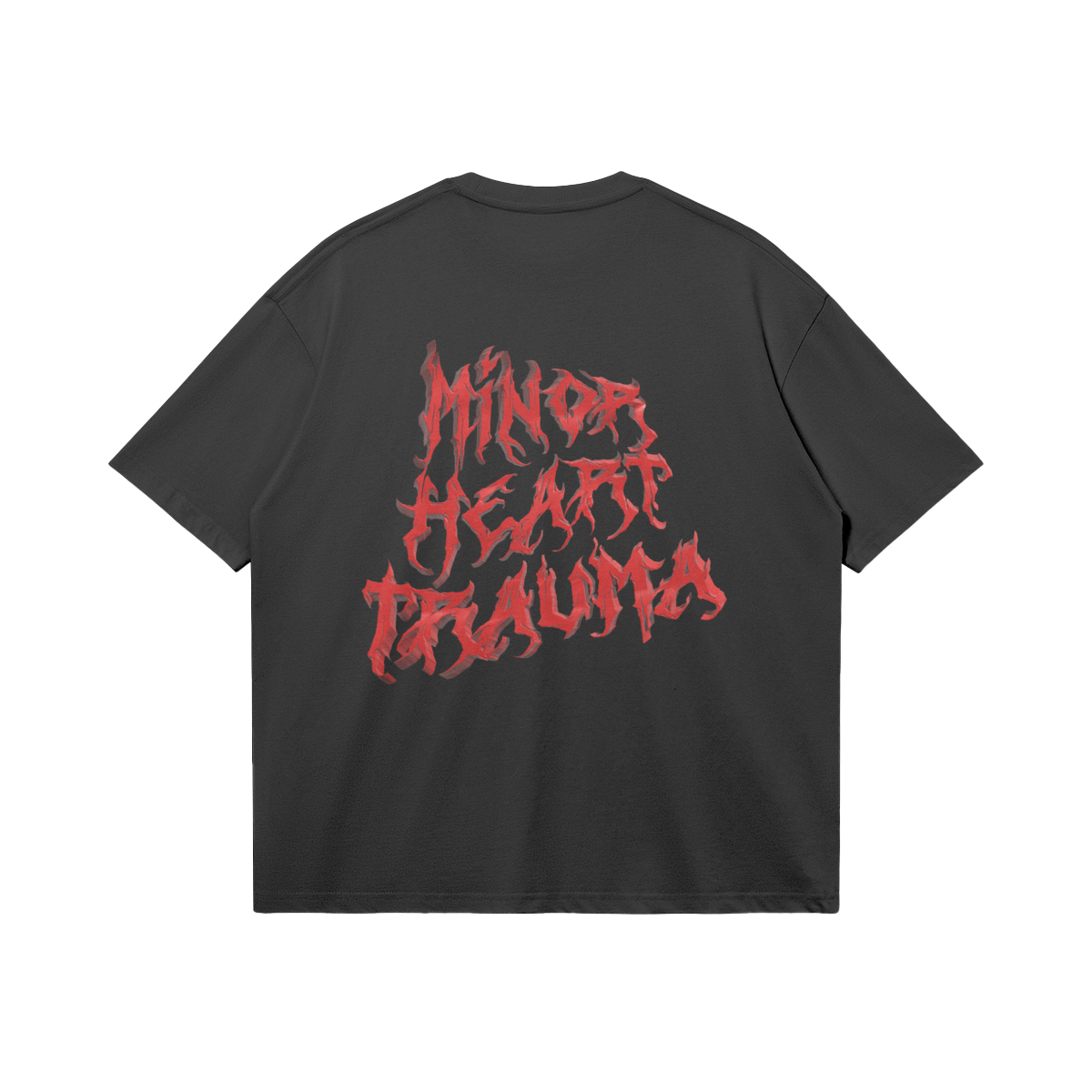 Minor Heart Trauma tee Black