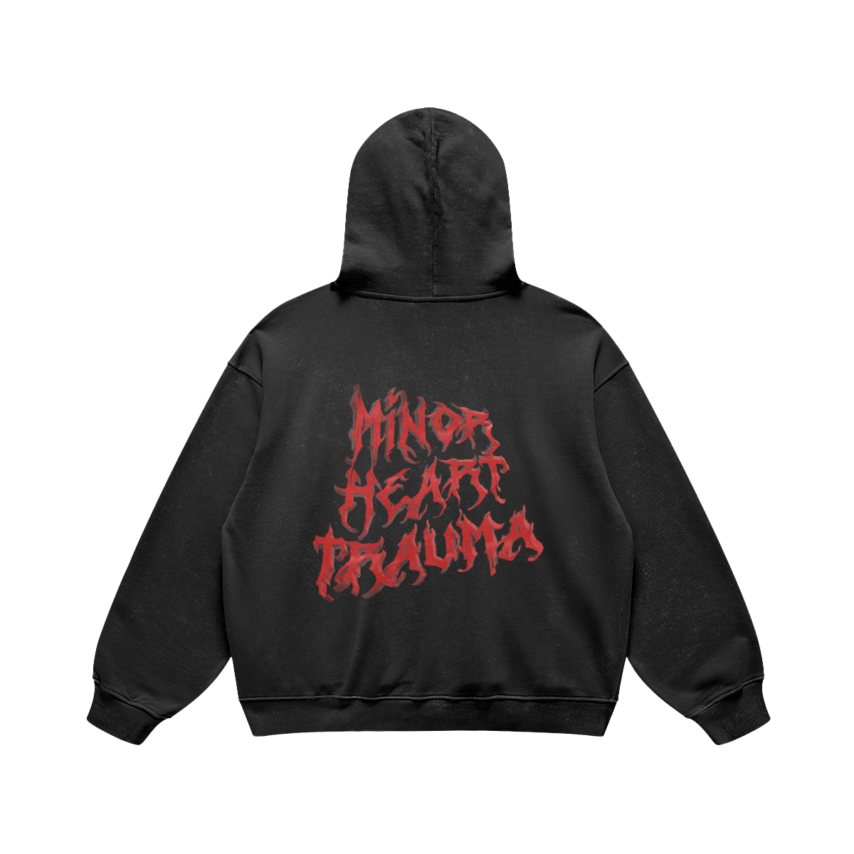 Minor Heart Trauma hoodie Black